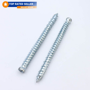 MALAXY acero al carbono Multi Fix T30 <span class=keywords><strong>7</strong></span> 5mm Torx cabeza plana puerta ventana Marco tornillo Torx Drive <span class=keywords><strong>7</strong></span>,5mm Hi Lo rosca tornillos de hormigón - Product Image 1