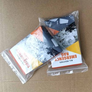 Saco de Dormir Térmico Ligero de PE para Emergencias, con Cordón Ajustable, para Acampar, Supervivencia al Aire Libre - Product Image 2
