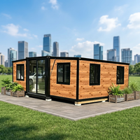 Maison modulaire populaire anti-UV, stable, de 20 pieds, conforme aux normes australiennes, pour espaces résidentiels et de loisirs ruraux
