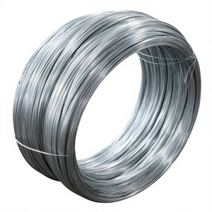 Fil de liaison en acier galvanisé Q235 Q195 Q355 de 0,8 à 4,5 mm, calibre 16 et 18, fabriqué en Chine, acier au carbone soudé - Product Image 1