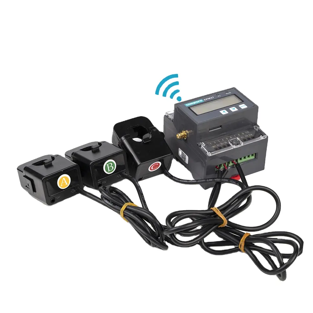 Smart Power Quality Meter WIFI Smart Energy Meter apparecchiatura di misurazione trifase Monitor energetico