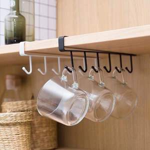 <b>Kitchen</b> hooks, cabinet hooks, creative large size, no-drill cabinet <b>storage</b> <b>rack</b>. - Product Image 2