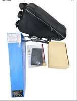 Haute puissance 72V 5000W 3KW E-Bike Triangle batterie 24Ah capacité nominale 60A BMS 1000W Compatible 48V 52V 60V sacs Style de porte-bagages arrière