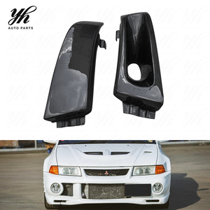 Cubierta de Fibra de Vidrio para Faro Delantero, Conducto de Admisión de Aire, para Mitsubishi Lancer Evolution EVO 5 6 V VI CP9A <span class=keywords><strong>Tuning</strong></span> - Product Image 2