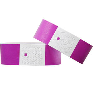 ISO14443A <span class=keywords><strong>13.56MHZ</strong></span> 1K F08 <span class=keywords><strong>Rfid</strong></span> monouso impermeabili DuPont braccialetti in carta - Product Image 5