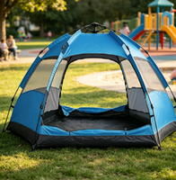 Tente de camping polyvalente RAYCIN pour les aventures en famille, la randonnée, les voyages, les journées à la plage, les pique-niques et l'utilisation en extérieur