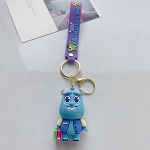 Nuevo diseño lindo dibujos animados <span class=keywords><strong>Monster</strong></span> Inc PVC figura muñeca llave colgante accesorios coche llaveros <span class=keywords><strong>de</strong></span> goma al por mayor - Product Image 4