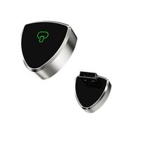 Mini adaptateur 2-en-1 Android Auto Carplay, nouveau design triangulaire, filaire et sans fil, Plug & Play, WiFi6, Bluetooth 5.4, garantie 1 an