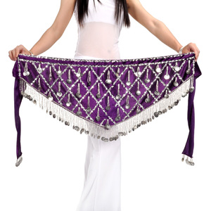 Dpw581 Cinturón <span class=keywords><strong>de</strong></span> monedas Danza del vientre Bufanda <span class=keywords><strong>de</strong></span> cadera Cinturón tribal Accesorio <span class=keywords><strong>de</strong></span> <span class=keywords><strong>disfraz</strong></span> <span class=keywords><strong>de</strong></span> <span class=keywords><strong>gitana</strong></span> <span class=keywords><strong>de</strong></span> Halloween - Product Image 1