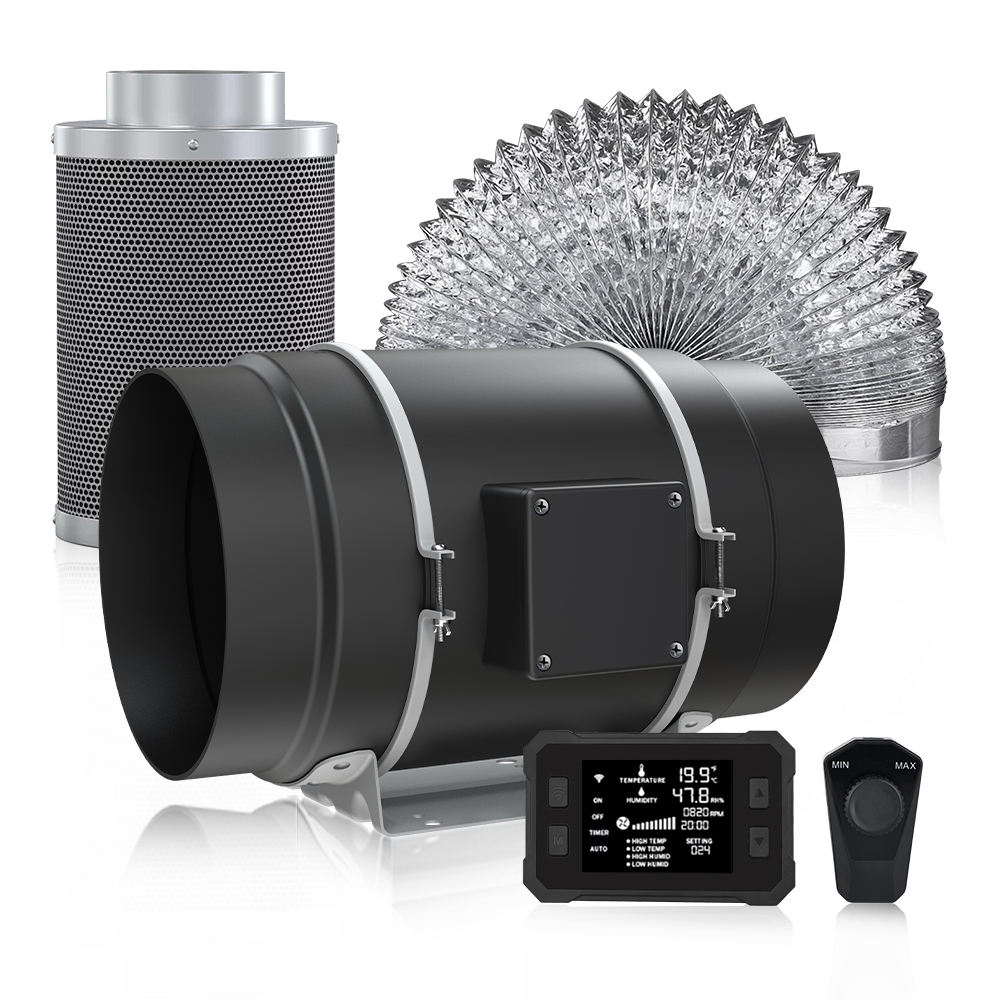Inline Duct Fan Inch Powerful Quiet Ventilation