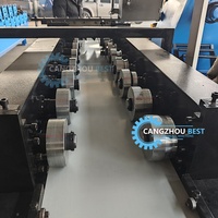 Machine de formage de tôles de toiture à joint debout à verrouillage par pression en métal portable, vente directe d'usine