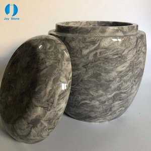 En gros Petit Sculpté L'homme Urne Funéraire - Product Image 4