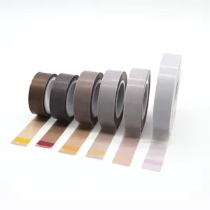 Filme resistente ao calor de Ptfe com fita adesiva revestida de Fibra de vidro anti-corrosão de silicone com cola de silicone