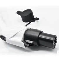 Adaptateur de chargeur de voiture électrique J1772 pour Tesla, 60 ampères / 250 V AC, compatible avec l'adaptateur de chargeur de voiture électrique SAE J1772 pour Tesla