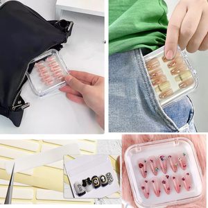Caja <span class=keywords><strong>de</strong></span> almacenamiento <span class=keywords><strong>de</strong></span> <span class=keywords><strong>uñas</strong></span> <span class=keywords><strong>de</strong></span> prensa cuadrada acrílica, contenedor <span class=keywords><strong>de</strong></span> exhibición, estuches <span class=keywords><strong>de</strong></span> embalaje <span class=keywords><strong>de</strong></span> <span class=keywords><strong>uñas</strong></span>, pegamento para dedos, salón, hogar, suministros <span class=keywords><strong>de</strong></span> bricolaje, logotipo personalizado - Product Image 5