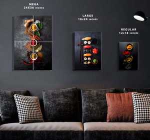 Fruit Groenten En Delicatessen Acryl Kunst Muurschildering Poster Andere Voedsel Keuken Schilderij Muurkunst Voor Woonkamer Decor - Product Image 6