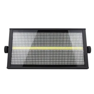 LED 8 + 8 segmento luz estroboscópica DMX Controle Strobe Backlight Matriz Atomic Strobe Light para palco & dj