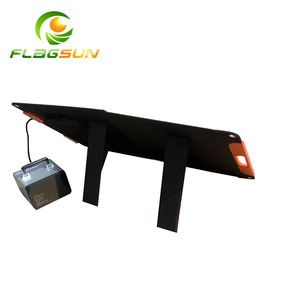 Paneles Solares Portátiles para Camping de 100W, Resistentes al Agua, con Servicio OEM de Alta Eficiencia, Kit de Cargador Plegable con 21.8% de Eficiencia, 1680D Flagsun - Product Image 3