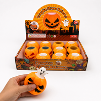 Jouet anti-stress Citrouille d'Halloween et Fantôme Pop-up, Squishy à presser, Fidget Cup, Cadeau fantaisie pour enfants et fêtes, Vente en gros