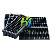 Baki Semai Horyard dari PET Biodegradable yang Dapat Digunakan Kembali, Baki Perkecambahan Massal dengan Drainase untuk Microgreens, Wheatgrass, Ramah Lingkungan