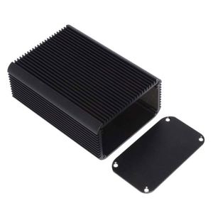 EBM Pcb Module Control Box Case Custom Aluminum Alloy Extruded Electrical Enclosures IP54 Protection <b>Sandblasted</b> Surface - Product Image 6