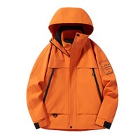 Veste coupe-vent imperméable respirante 3-en-1 pour femmes avec doublure polaire amovible pour toutes les saisons