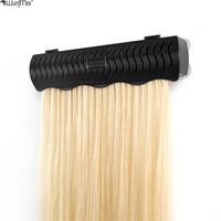 Wanmei Maßgefertigter Haarextensions-Halter Salon-Organisationsständer Synthetisches Bürstenmaterial Wandmontierte Perücken-Aufbewahrungsbox