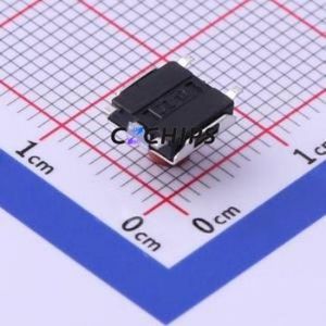 TS-1080W-A7B3-D1 Tactile Switch SMD,6.2x6.2mm Switch Single Pole Single Throw Round Button Vertical Mount 6.4mm - Product Image 2