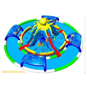 <span class=keywords><strong>Toboggan</strong></span> aquatique gonflable commercial en forme de pieuvre, combo <span class=keywords><strong>toboggan</strong></span> aquatique gonflable, <span class=keywords><strong>piscine</strong></span> flottante, parc aquatique mobile pour enfants et adultes - Product Image 3