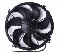 Nuevo Evaporador Automotriz Keao de 12 Pulgadas KLNF259C para Aire Acondicionado de Autocaravana y Ventilador de CA 12/24V, Reemplazo para Automóviles Spal