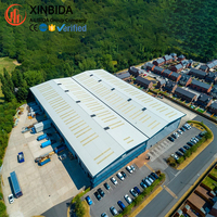 Atelier de fabrication d'acier structurel pour usine, poutre en H Q355B soudée avec CWB et cadre haute résistance