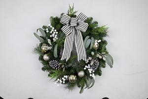 Guirlande de Noël artificielle décorative personnalisée en usine, 30 pouces, en PVC plastique - Product Image 3