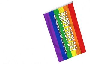 ธงสีรุ้งหลากสีสำหรับขายส่ง ธงสัญลักษณ์แห่งความสุข ธงเกย์ ธง LGBT สำหรับงานพาเหรด - Product Image 5