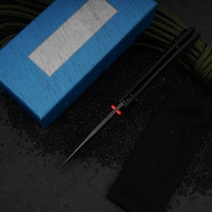 Cuchillo Plegable BM535BK con Hoja de Acero Inoxidable, Punta de Gota, Mango Negro, Perilla de Pulgar, Cuchillo de Bolsillo EDC, Personalizable OEM - Product Image 3