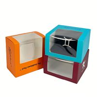 Lot de casquettes de baseball pliables personnalisées en papier pour l'expédition en gros, avec présentoir de fenêtre et coffret cadeau