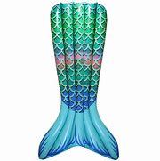 Jouets queue de sirène gonflables en PVC pour enfants, flotteurs de piscine ronds/rectangulaires pour fêtes, rivière paresseuse, marque WATERHAN 1