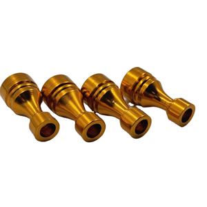 Capuchon de tige de valve de <span class=keywords><strong>pneu</strong></span> en alliage d'aluminium brillant de conception unique capuchons de valve de poussière d'air nouvel état - Product Image 5