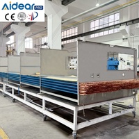 Échangeur de chaleur industriel à ailettes tubulaires, serpentin évaporateur en cuivre et ailettes en aluminium pour chambre froide, refroidisseur d'air, unité de refroidissement
