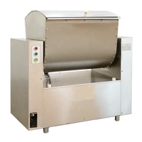 Mélangeur de pâte à pizza horizontal industriel et commercial, machine à pétrir la pâte électrique pour boulangerie, 10 kg, 25 kg, 50 kg, 100 kg, 200 kg