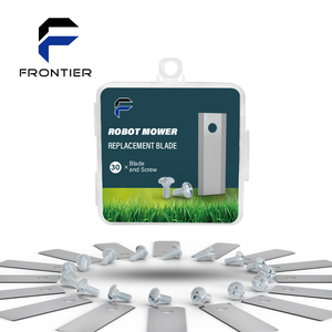 Hoja de cortacésped robótica de acero inoxidable con revestimiento de titanio, apta para <span class=keywords><strong>Stiga</strong></span>, 30 Uds. - Product Image 6