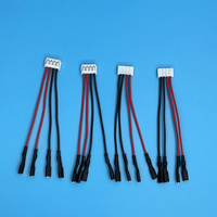 Harness Kabel Elektronik Otomatisasi Rumah Pintar JST Kustom, Konektor 2-16 Pin, Pitch 1.0/1.25/1.5/2.0/2.54mm, PVC, RoHS
