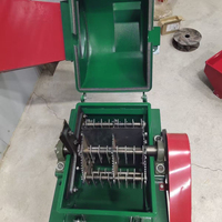 Broyeur de paille ASL, hacheuse de tiges, déchiqueteuse de tiges, machine 3t/h 220V/380V pour la fabrication de litière animale, compost, moulin à broyer le foin