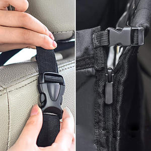 Coussin de siège de <span class=keywords><strong>voiture</strong></span> pour animaux de compagnie, tapis pour <span class=keywords><strong>chien</strong></span>, pliable, portable, tissu Oxford matelassé, motif diamant, siège simple rectangulaire, Zhejiang - Product Image 3