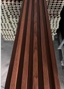 Panneaux muraux décoratifs en WPC écologiques et imperméables pour hôtels et bureaux, lambris en plastique de haute qualité - Product Image 2