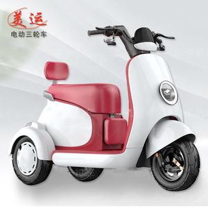 <span class=keywords><strong>Mini</strong></span> Triciclo Eléctrico Pequeño de 3 Ruedas con Dos Asientos para Personas Mayores y Adultos - Product Image 2