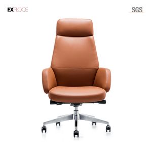 כיסא בוס משרד נוח דה לשכת לוקס עור מפוצל משרד כיסא sillas oficina נוח לשכת directeur מסתובב cahir - Product Image 6
