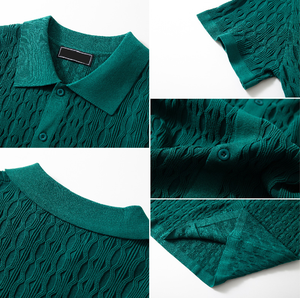 Produttore <span class=keywords><strong>di</strong></span> <span class=keywords><strong>Polo</strong></span> in Maglia Personalizzate per <span class=keywords><strong>Uomo</strong></span>, OEM, Traspiranti, Manica Corta, Vendita all'Ingrosso - Product Image 4