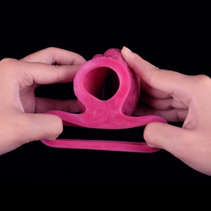 Funda para Pene YOCY con Anillo de Bloqueo de Esperma, Juguetes Sexuales Anales para Hombres, Retrasador de Eyaculación, Alargador de Pene, Productos Eróticos - Product Image 4