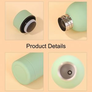 Bouteille d'eau en acier inoxydable personnalisée, thermos isotherme avec couvercle, gourde à double paroi sous vide pour cadeaux de mariage - Product Image 3