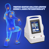 Láser de Alta Potencia con Certificación CE para Eliminación de Hongos en las Uñas, Venas Vasculares, Verrugas, Máquina Láser de Diodo para Podología 1064nm 30W 40W 60W